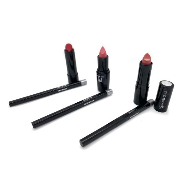 Lip pencil and lipstick